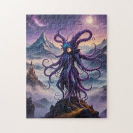 Quebra-cabeça de Colores Negros de Octopus de Espa