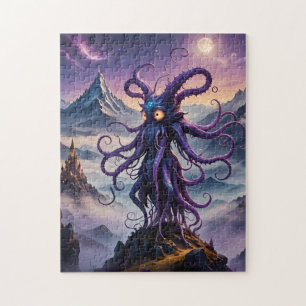 Quebra-cabeça de Colores Negros de Octopus de Espa