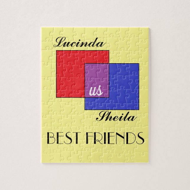 Quebra-cabeça de Conexão de Amizade (Vertical)