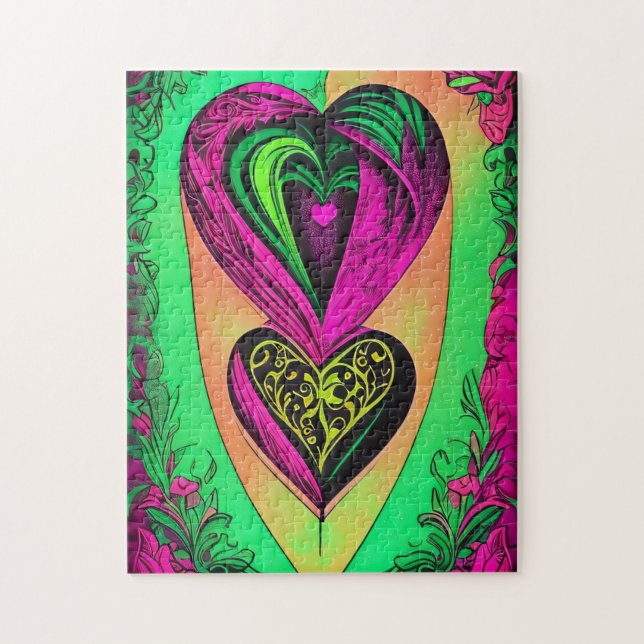 Quebra-cabeça de Confronto - 252 Peças (Vertical)