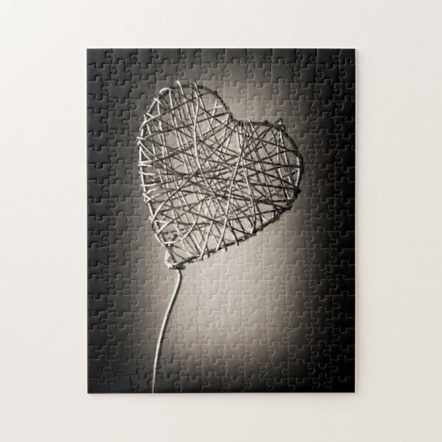 Quebra-cabeça de Coração Quebrado (Vertical)