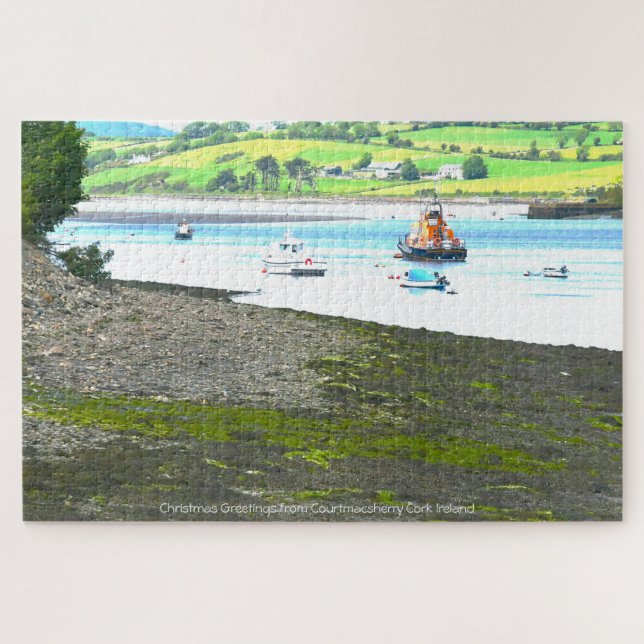 Quebra-cabeça de Courtmacsherry Cork Irlanda (Horizontal)
