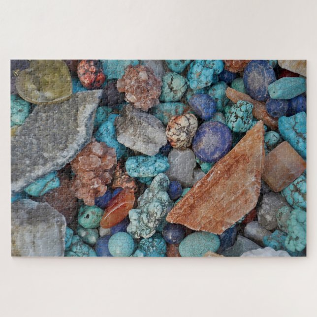 quebra-cabeça de cristais brutos (Horizontal)