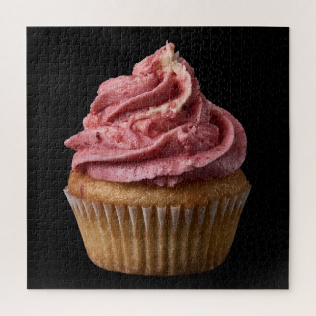 Quebra-Cabeça de Cupcake de Buttercream Quebrado (Vertical)