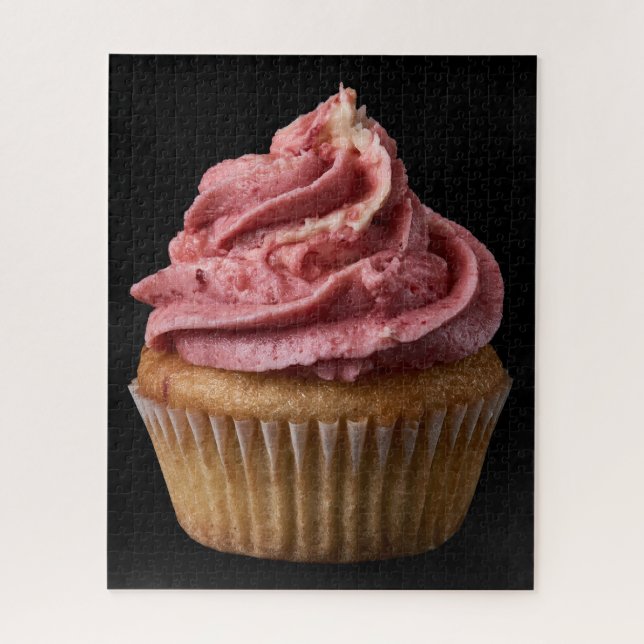 Quebra-Cabeça de Cupcake de Creme de Manteiga Queb (Vertical)