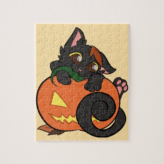 Quebra-cabeça de desenho de gato (Vertical)