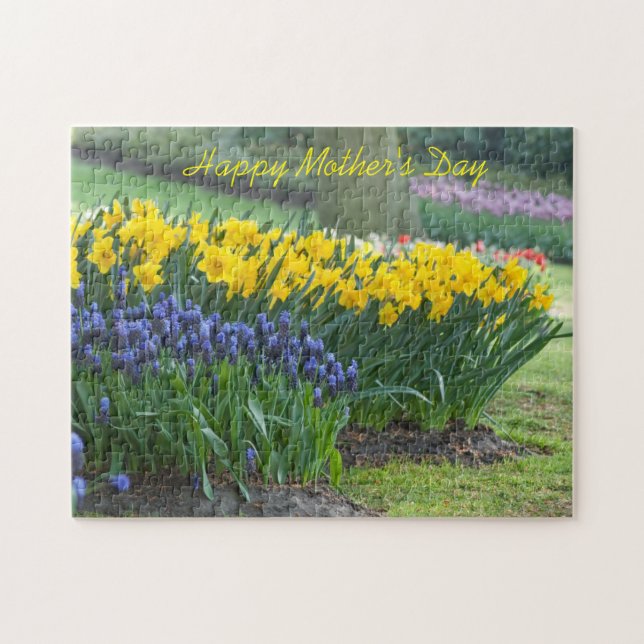 Quebra-cabeça de Dia de as mães feliz (Horizontal)