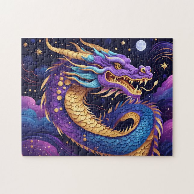 quebra-cabeça de dragão celestial (Horizontal)