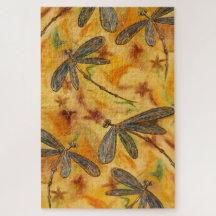 Quebra-cabeça de Dragonfly Warm Breze Jigsaw