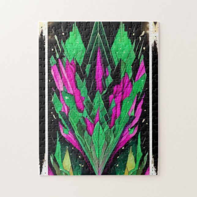 Quebra-cabeça de Elegância Abstrato moderna - 252  (Vertical)