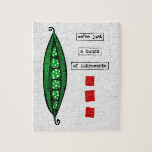 Quebra-cabeça de Ervilha - Vegetal Engraçado - Apr