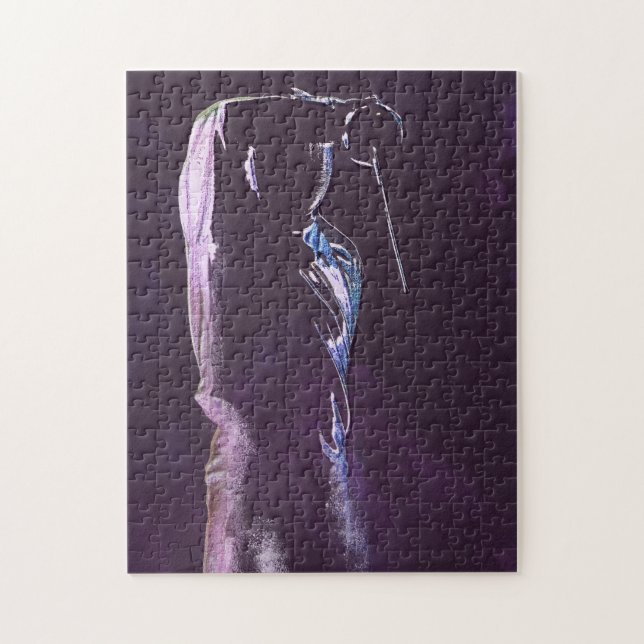 Quebra-cabeça de esgrima Silhouette (Vertical)