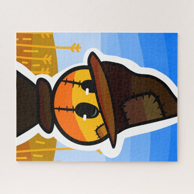 Quebra-cabeça de espantalho (Horizontal)