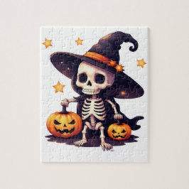 Quebra-cabeça de Esqueleto de Halloween - Esquelet