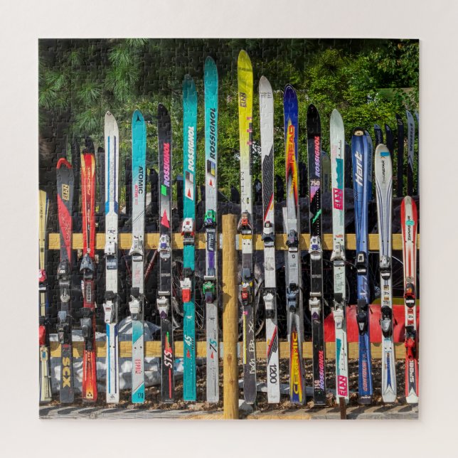 Quebra-cabeça de Esqui (Vertical)