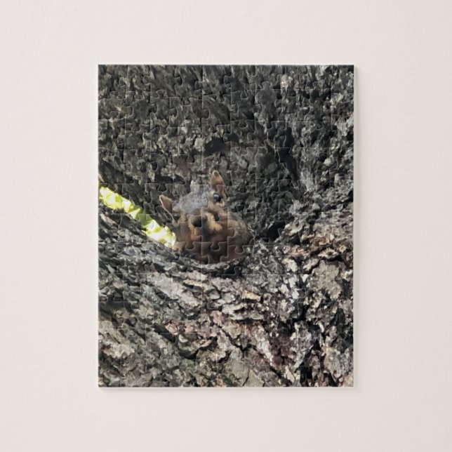 Quebra-cabeça de esquilo (Vertical)
