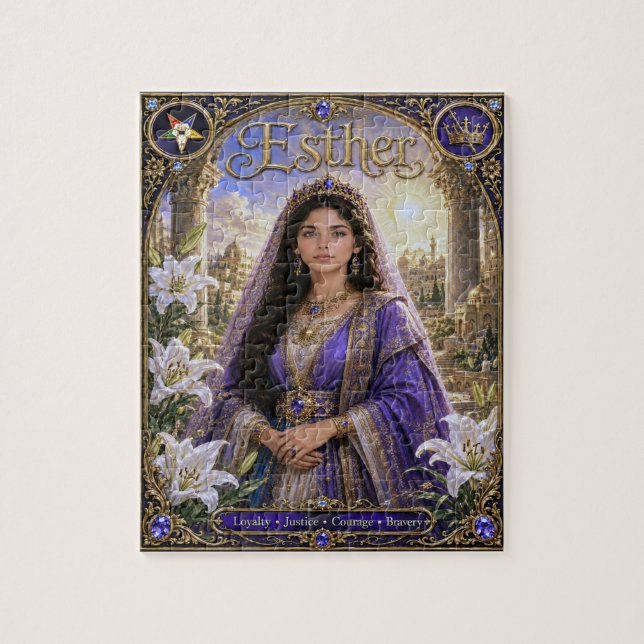 Quebra-cabeça de Estêr (Vertical)