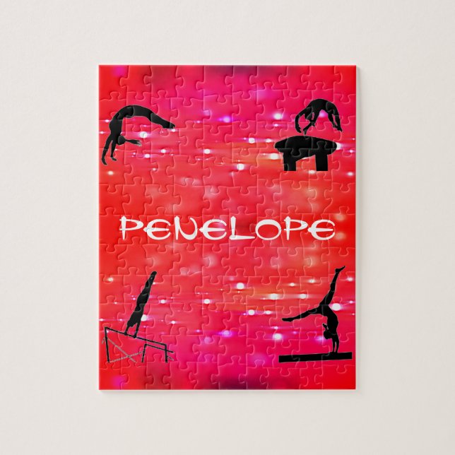 Quebra-cabeça de eventos de ginástica de garotas p (Vertical)