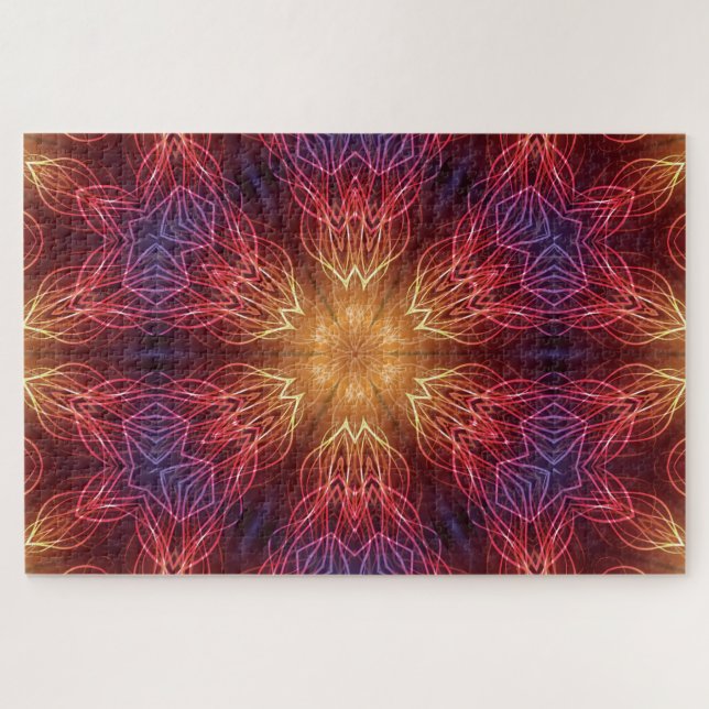 quebra-cabeça de explosão solar (Horizontal)