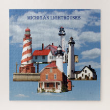 Quebra-cabeça de Faróis de Michigan