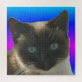 Quebra-cabeça de Fecho: Gato Siamês Fofo