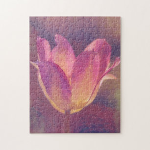 Quebra-cabeça de Flor de Tulip Art