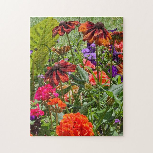 Quebra-cabeça de Flores Silvestres, 28 cm x 36 cm, (Vertical)