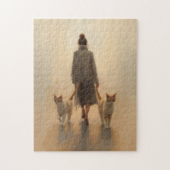 Quebra-cabeça de Floresta Encantada (Vertical)