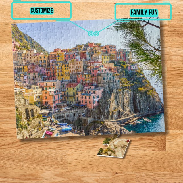 Quebra-cabeça de Foto Cinque Terre (Please enjoy our design and see the others in the collection.)