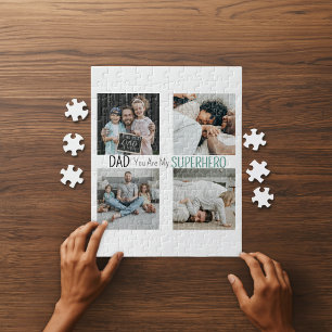 Quebra-cabeça de Foto de Família Super-Herói do Pa