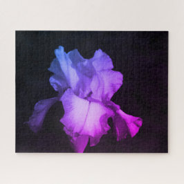 Quebra-cabeça de Foto de Íris Puro Brilhante