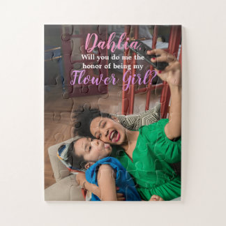 Quebra-cabeça de Foto de Proposta de Rapariga de F