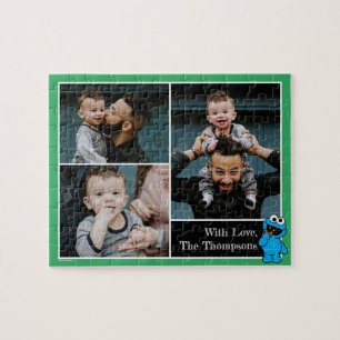 Quebra-cabeça de Foto do Bebê Monstro do Cookie