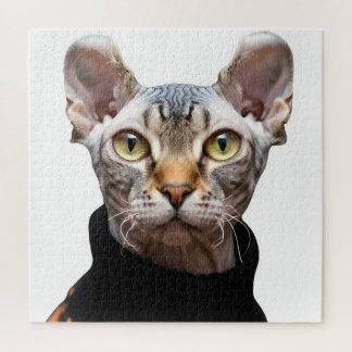 Quebra-cabeça de Foto do Gato Elf Sphynx
