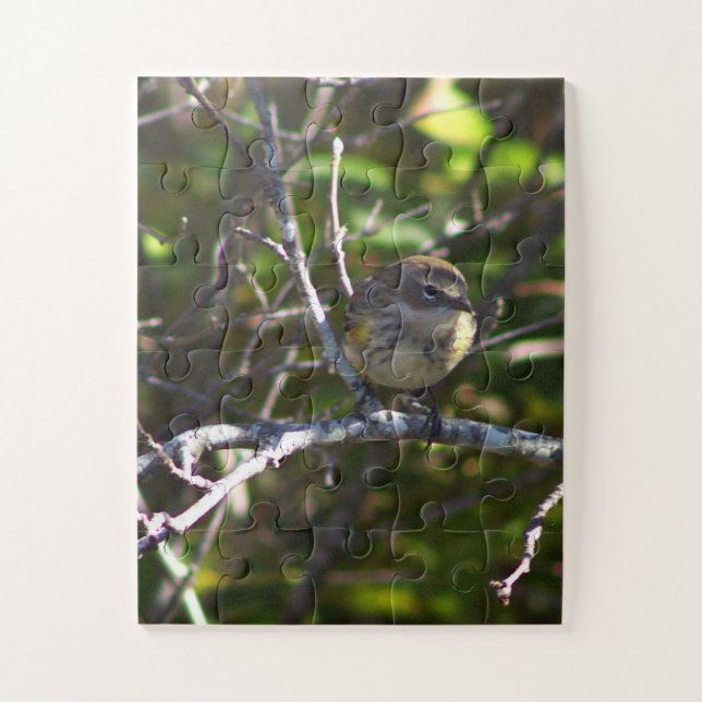 Quebra-cabeça de Foto do Pássaro Cantador  (Vertical)