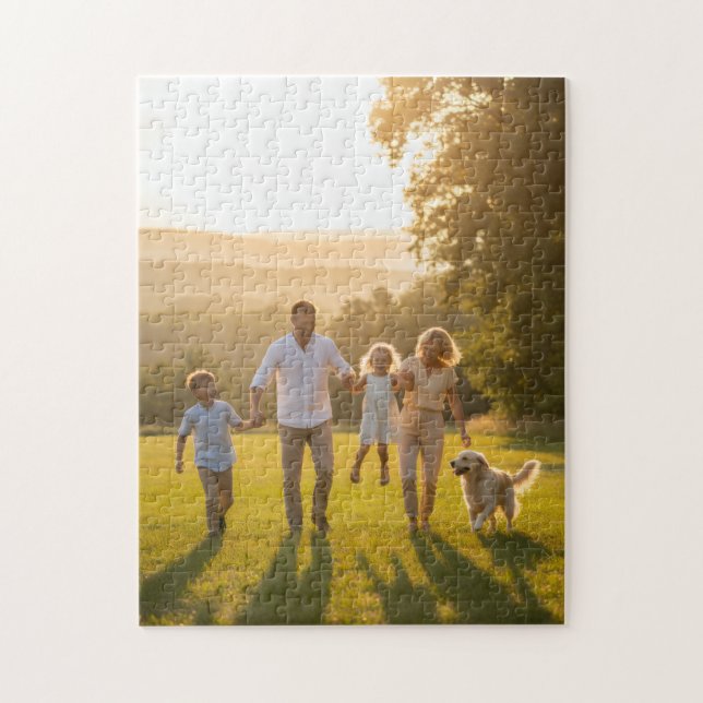 Quebra-cabeça de Foto Personalizado - Aniversário  (Vertical)