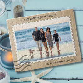 Quebra-cabeça de Foto Viagem de Férias Familiares 