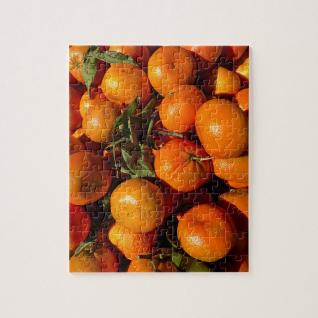 Quebra-cabeça de fotografia de Tangerines (Vertical)