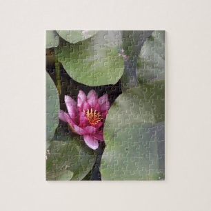 Quebra-cabeça de Fotografia do Flor de Lotus Rosa 