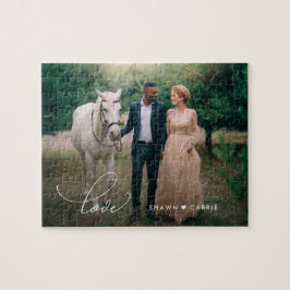 Quebra-cabeça de Fotografia Personalizada de Cor E