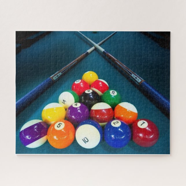 Quebra-cabeça de Fotografias Billiards (Horizontal)