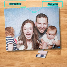 Quebra-cabeça de Fotografias Personalizadas da Fam