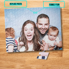Quebra-cabeça de Fotografias Personalizadas da Fam
