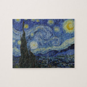 Quebra-cabeça de Fotografias Van Gogh Starry Nigh