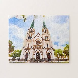 Quebra-cabeça de Fotos da Catedral de Savannah