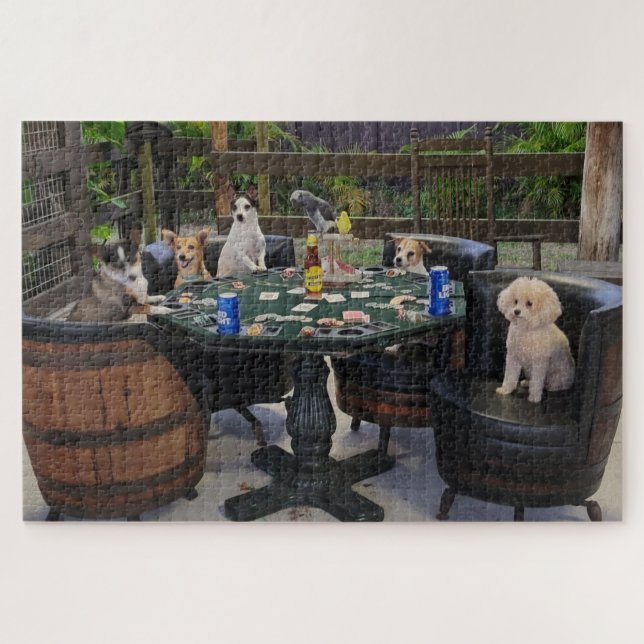 Quebra-cabeça de fotos personalizadas (Horizontal)