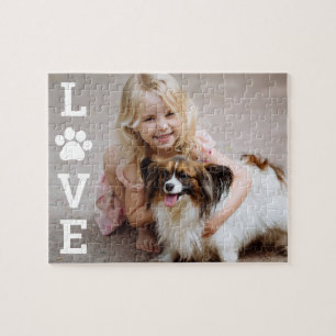 Quebra-cabeça de Fotos Personalizadas de Pet de C