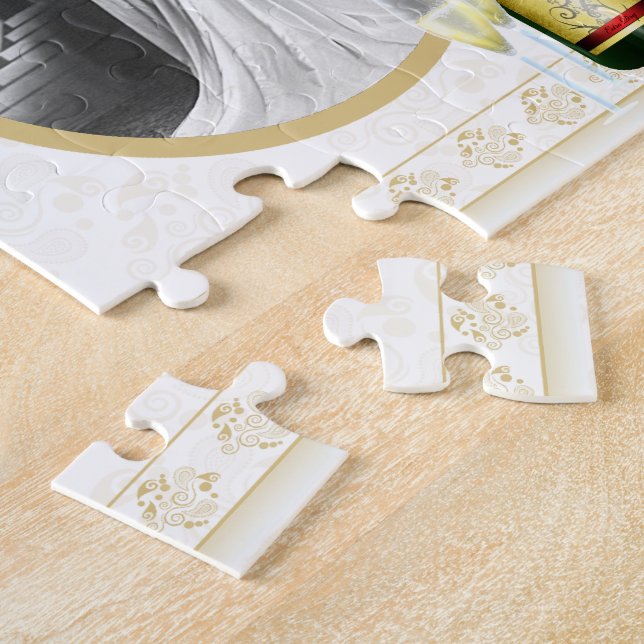 Quebra-cabeça de Fotos Personalizáveis de Celebraç (Lateral)