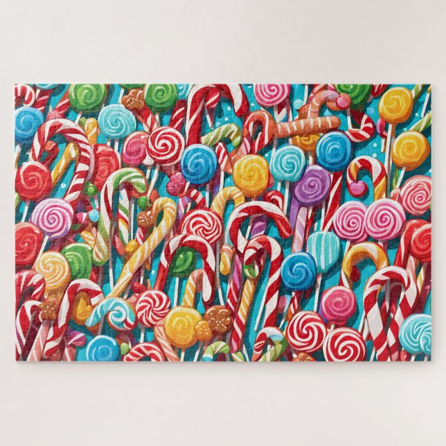 quebra-cabeça de galore doce de natal (Horizontal)