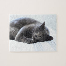 Quebra-cabeça de Gato de Cinza